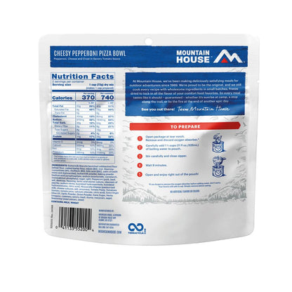 Mountain House Cheesy Pepperoni Pizza-Food - Backpacking-Mountain House-Appalachian Outfitters