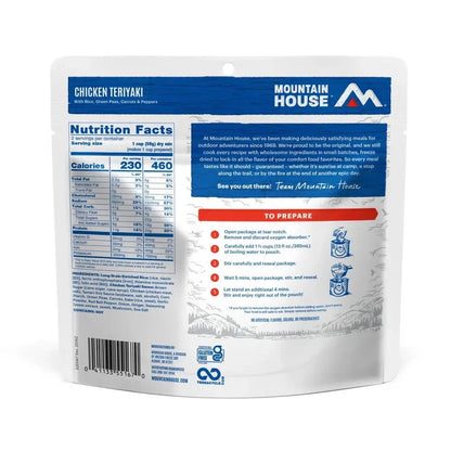 Mountain House Chicken Teriyaki with Rice-Food - Backpacking-Mountain House-Appalachian Outfitters