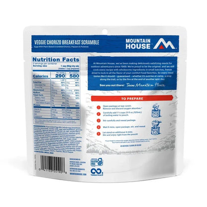 Mountain House Veggie Chorizo Breakfast Scramble-Food - Backpacking-Mountain House-Appalachian Outfitters