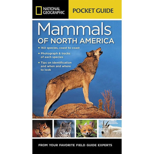 National Geographic Pocket Guide Mammals of N.A.-Books - Books-National Geographic-Appalachian Outfitters