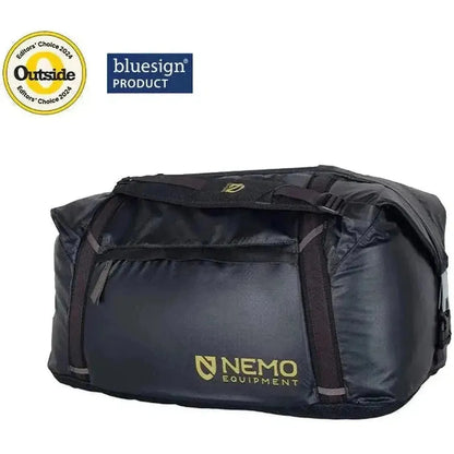 NEMO Double Haulâ„¢Â  Convertible Duffel & Tote-Travel - Bags - Duffels-NEMO-Black-70L-Appalachian Outfitters