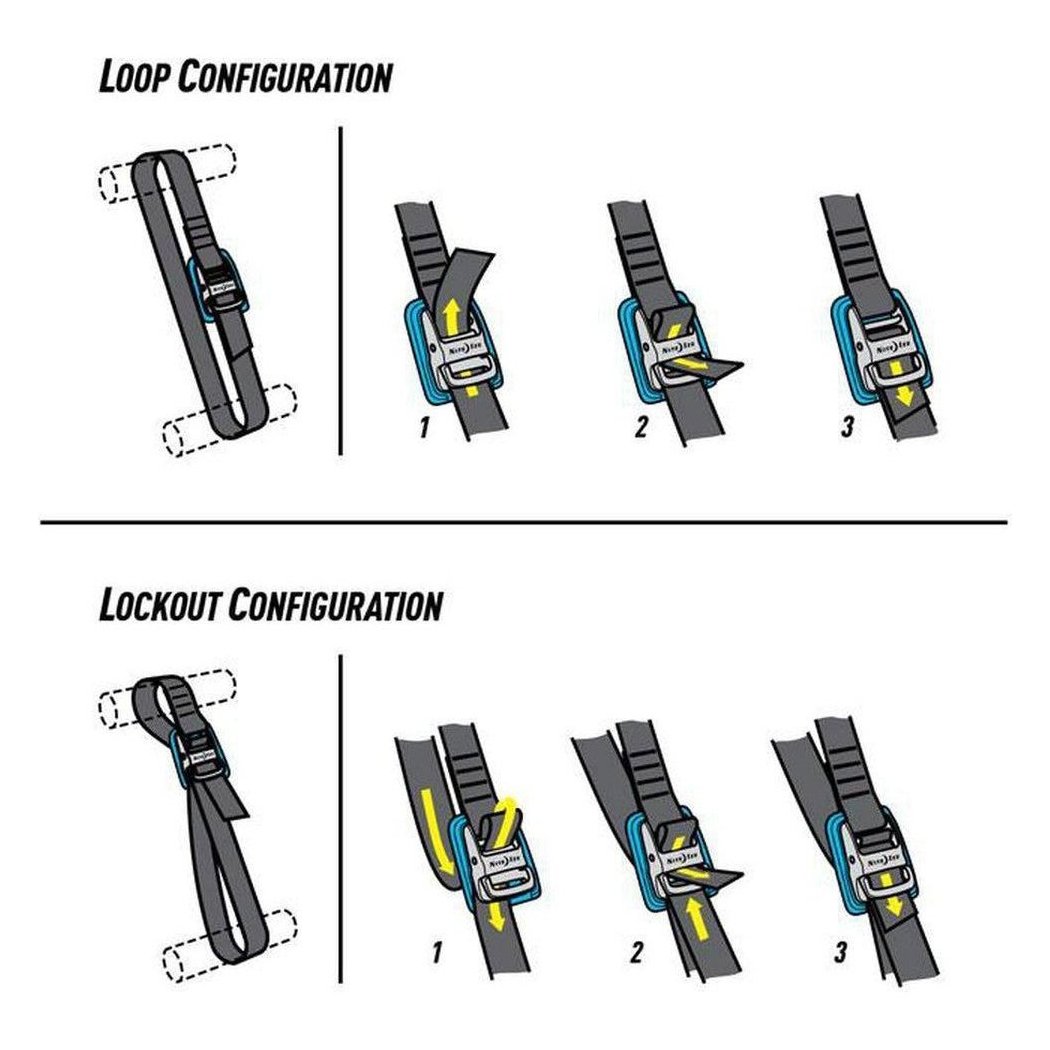 Nite Ize CamJam Tie Down Straps-Paddle Sports - Transport & Storage-Appalachian Outfitters