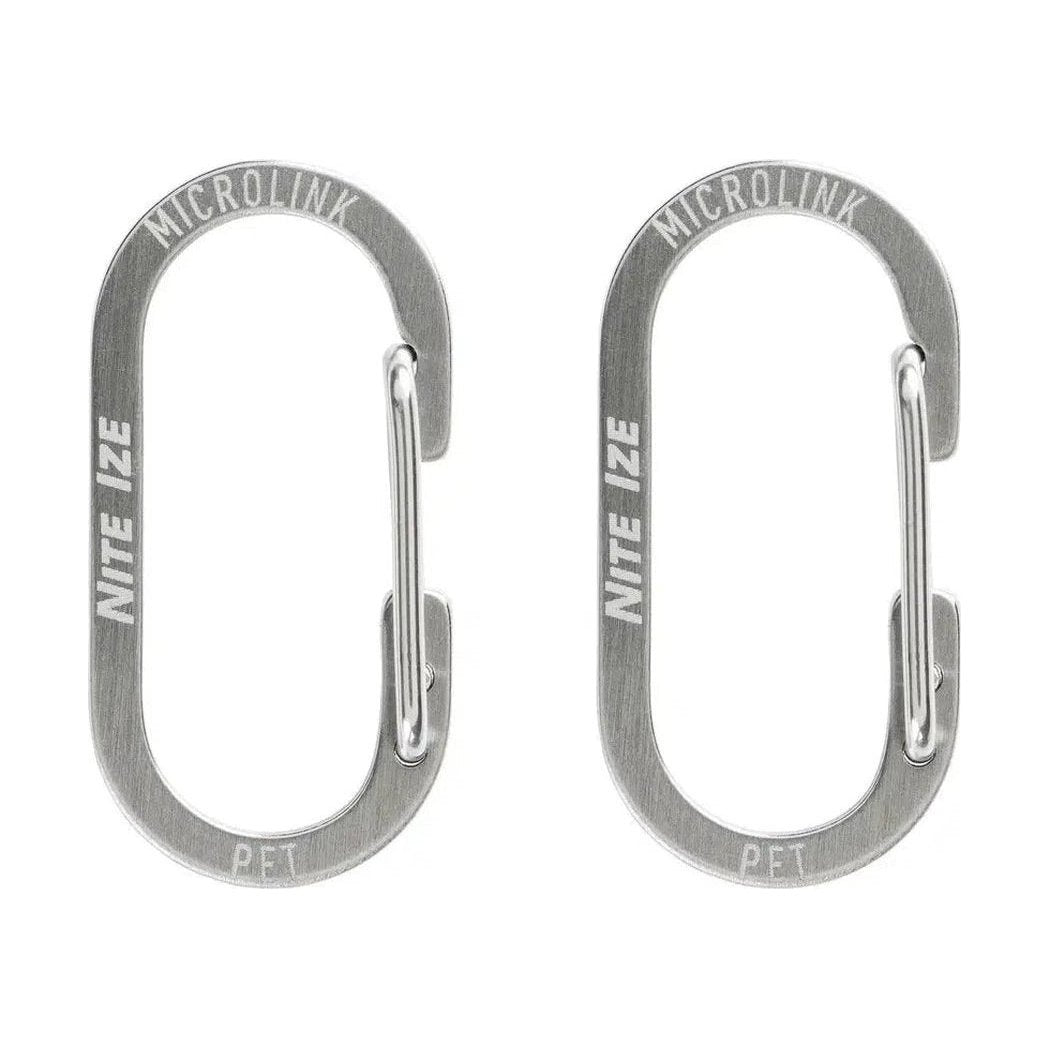 Nite Ize MicroLink Pet Tag Carabiner - 2 Pack-Camping - Accessories-Appalachian Outfitters