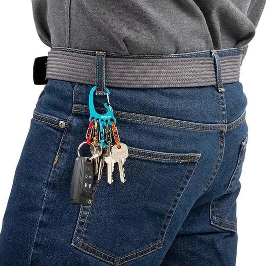 BigFoot Locker KeyRack Aluminum-Camping - Accessories-Nite Ize-Assorted-Appalachian Outfitters