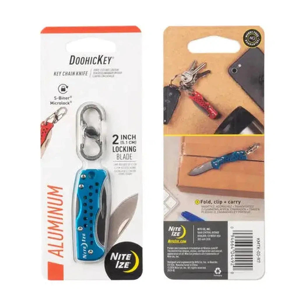 DoohicKey Chain Knife-Camping - Accessories-Nite Ize-Blue-Appalachian Outfitters
