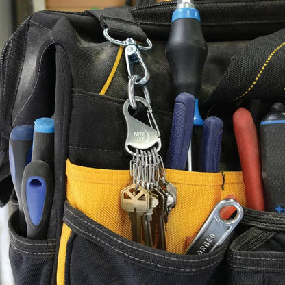 KeyRack Steel S-Binder-Camping - Accessories-Nite Ize-Black-Appalachian Outfitters
