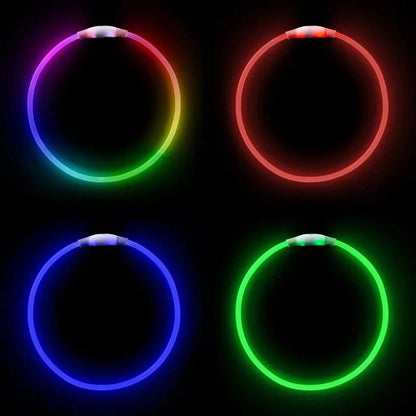 NiteHowl Bandana Rechargeable LED Safety Necklace - Disc-O Select-Pets - Safety - Lights-Nite Ize-Appalachian Outfitters
