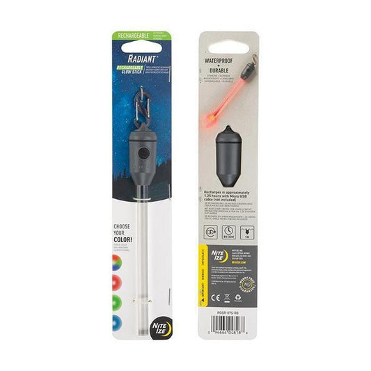 Nite Ize-Radiant Rechargeable LED Glow Stick With Disc-O Select-Appalachian Outfitters