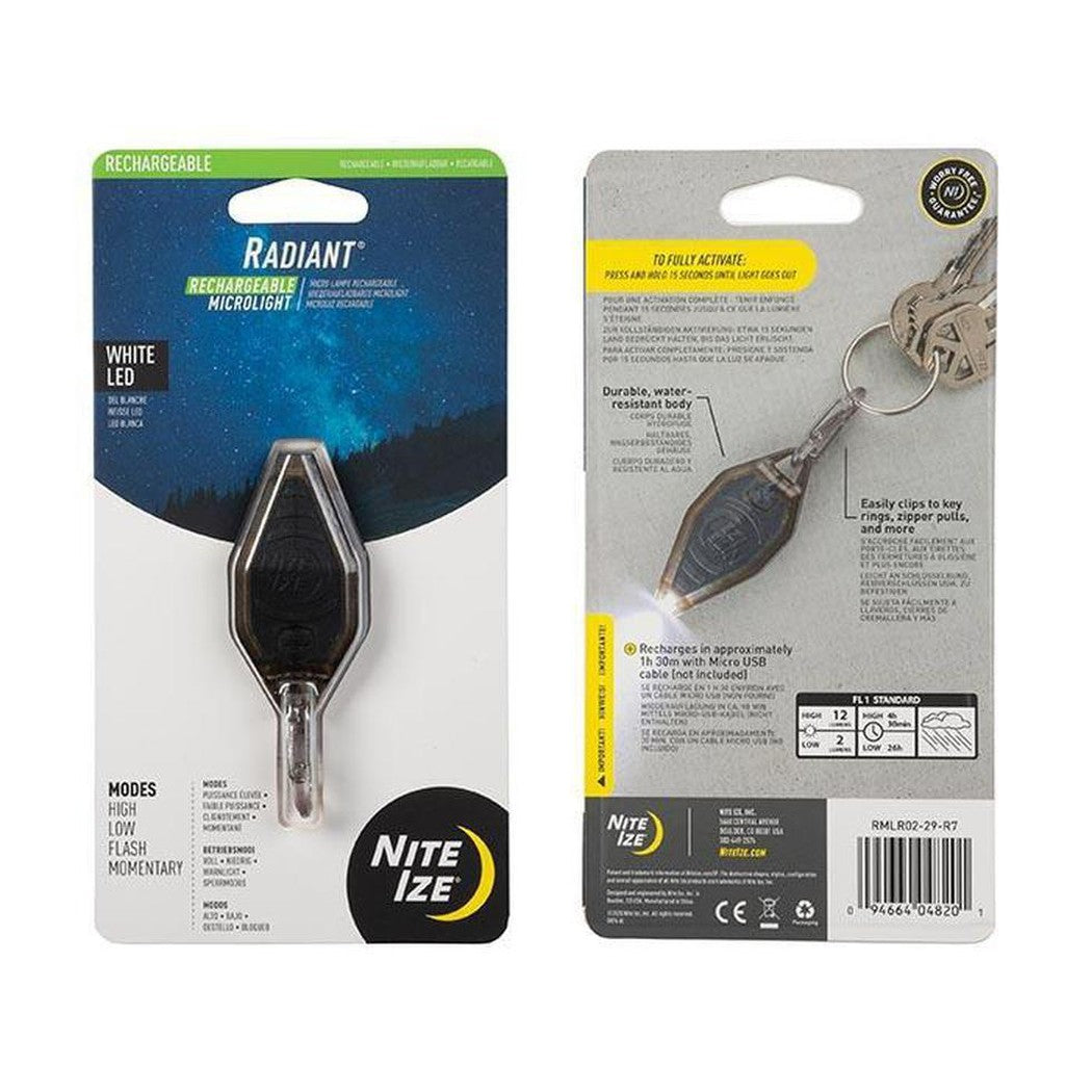Nite Ize-Radiant Rechargeable Microlight-Appalachian Outfitters