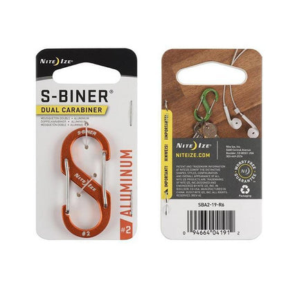 Nite Ize-S-Biner Aluminum Dual Carabiner #2-Appalachian Outfitters