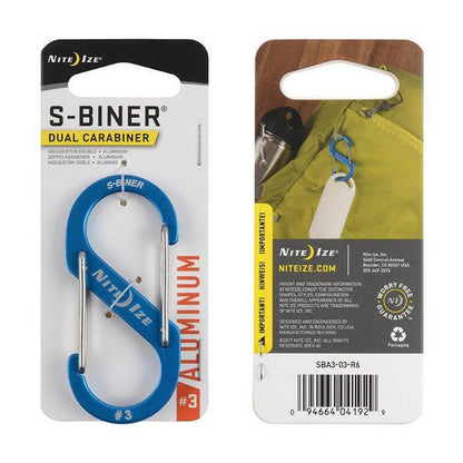 Nite Ize-S-Biner Aluminum Dual Carabiner #3-Appalachian Outfitters
