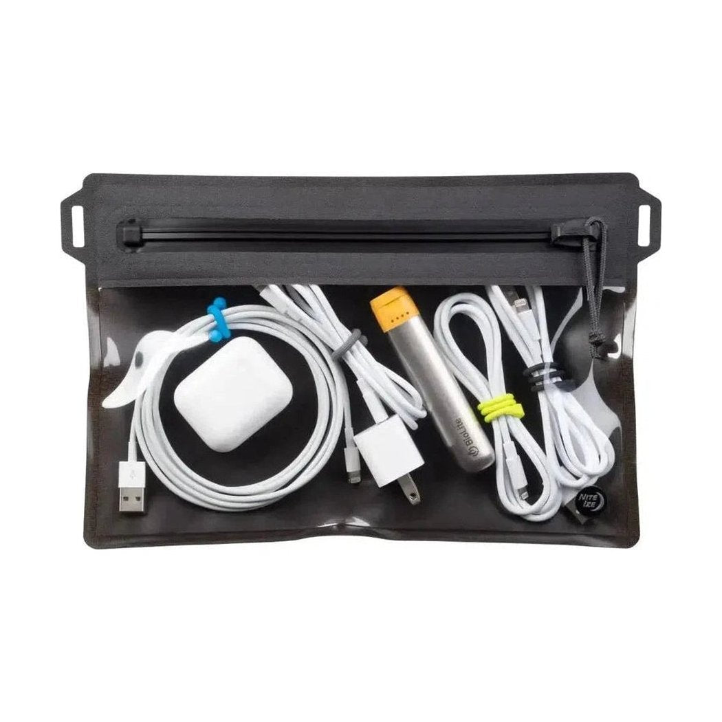 Nite Ize RunOff Waterproof Medium Travel Pouch-Camping - Accessories-Charcoal-Appalachian Outfitters
