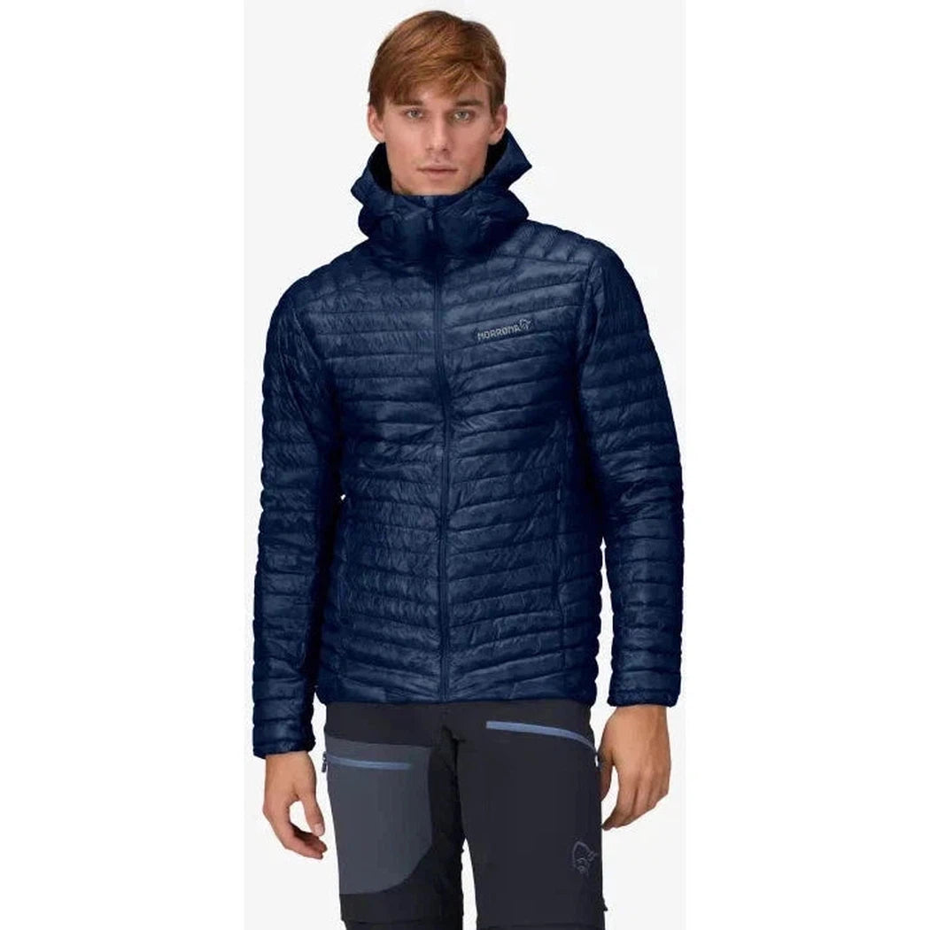 Norrona Men's Trollveggen Superlight Down800 Hood-Men's - Clothing - Jackets & Vests-Norrona-Appalachian Outfitters