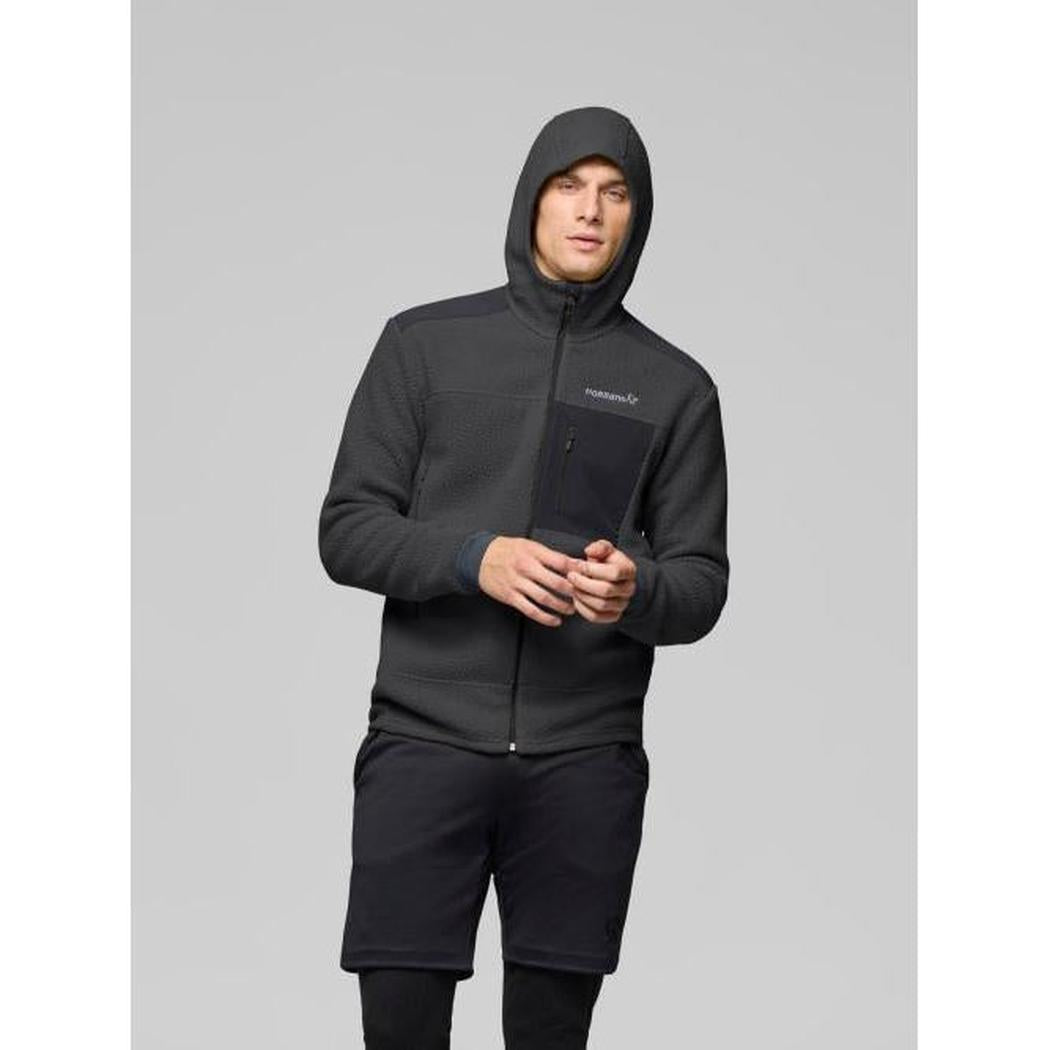 Norrona Men's Trollveggen Warm3 Zip Hood-Men's - Clothing - Tops-Norrona-Appalachian Outfitters