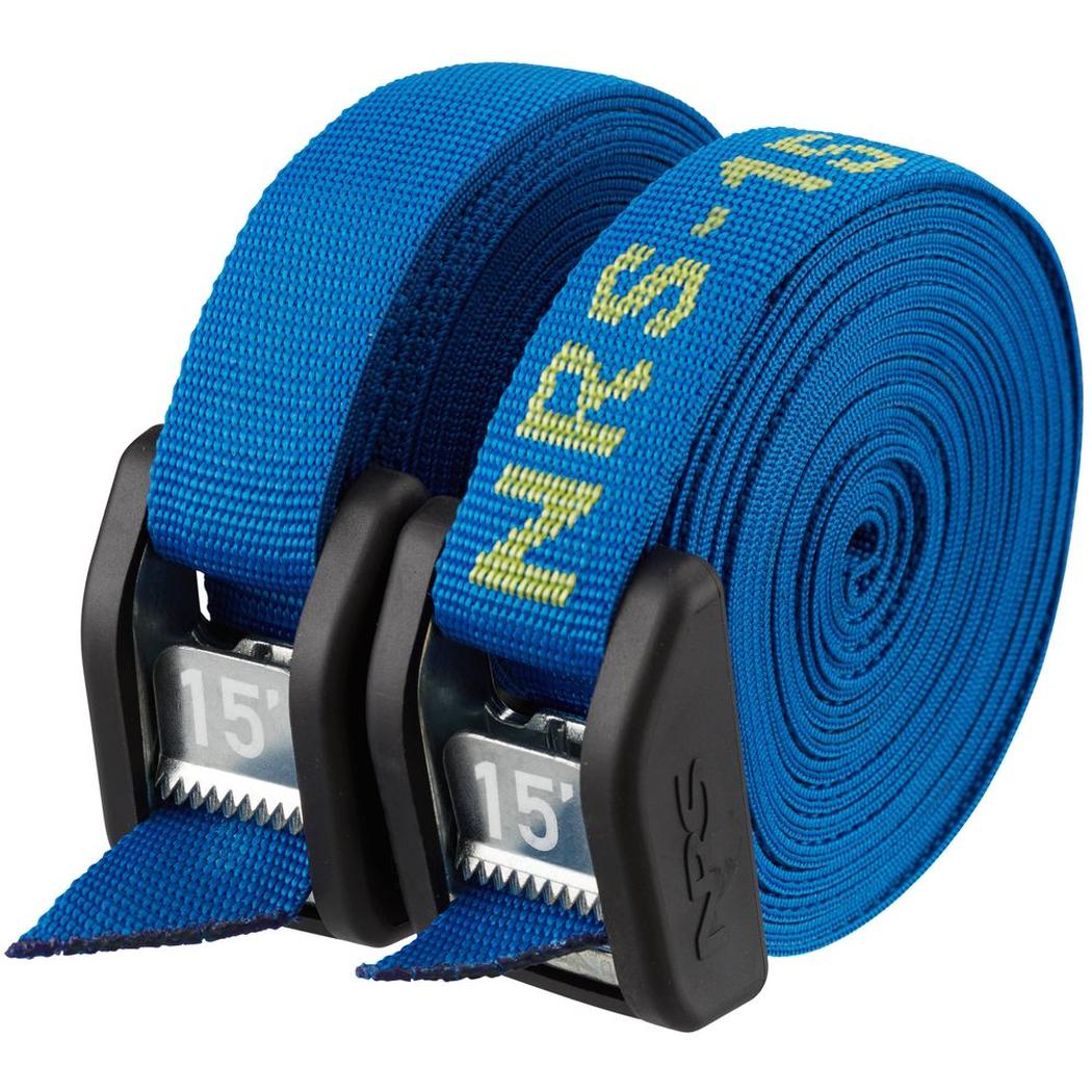 NRS Buckle Bumper Straps-Paddle Sports - Transport & Storage-NRS-Iconic Blue-15' Pair-Appalachian Outfitters