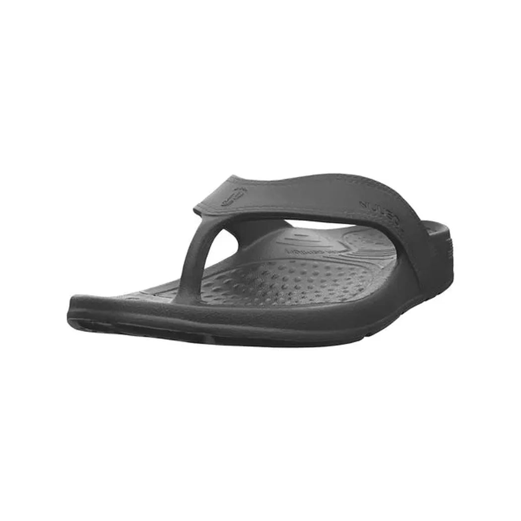 NuuSol Cascade Flip Flop-Unisex - Footwear-NuuSol-Black-5/6-Appalachian Outfitters