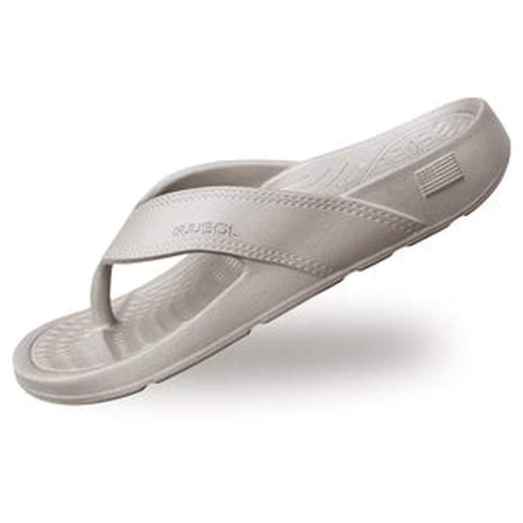 NuuSol Womens Cascade Flip Flop-Womens - Footwear - Sandals-NuuSol-Driftwood-8-Appalachian Outfitters