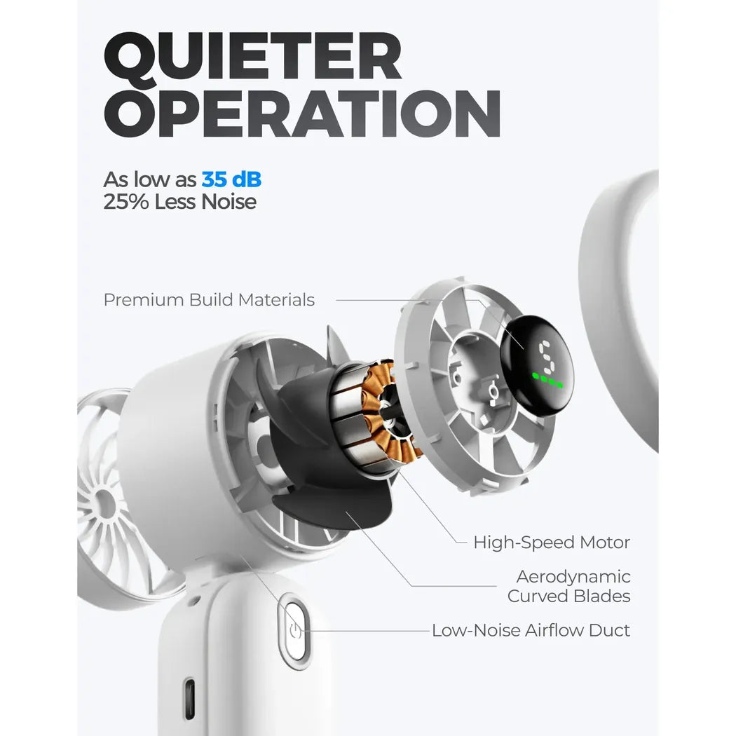 Diveblues iTurbo Handheld Fan-Accessories - Phone & Tech-Ocoopa-Appalachian Outfitters