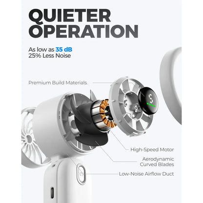 Diveblues iTurbo Handheld Fan-Accessories - Phone & Tech-Ocoopa-Appalachian Outfitters