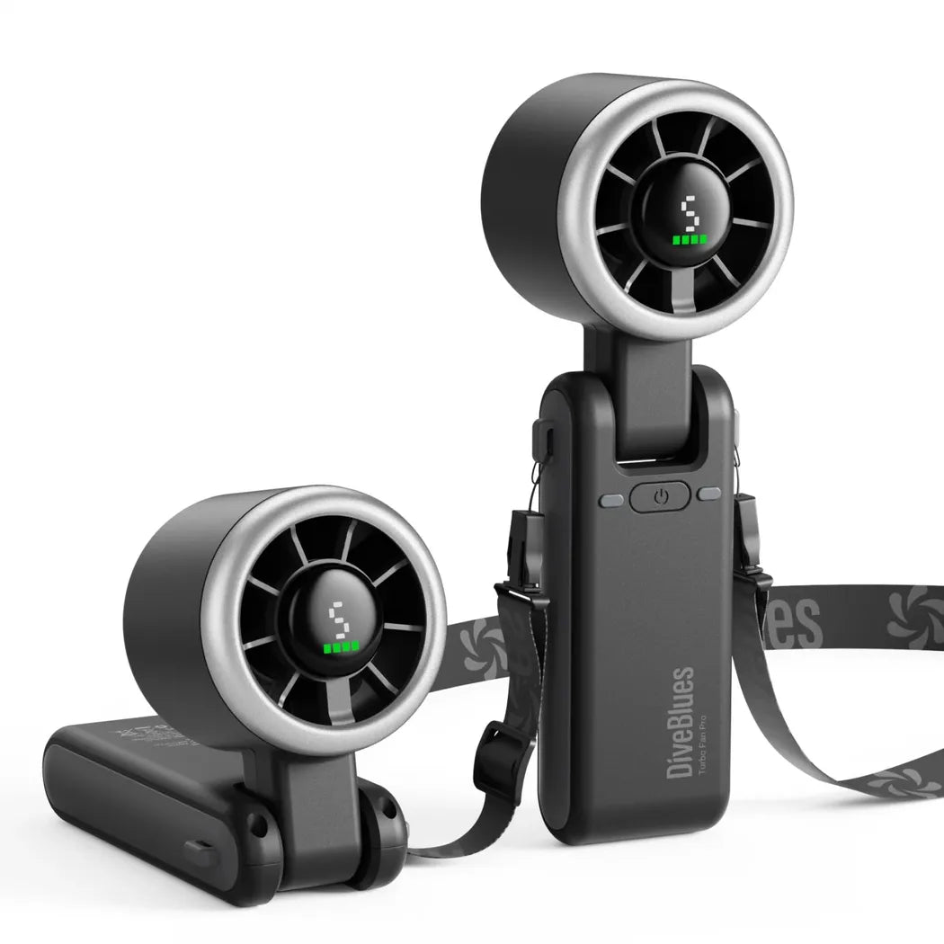 Diveblues JetForce Handheld Fan-Accessories - Phone & Tech-Ocoopa-Black-Appalachian Outfitters