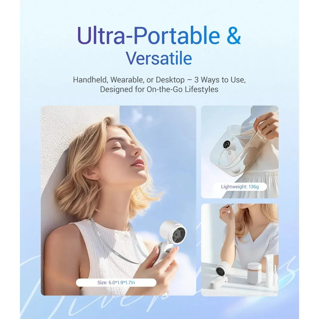 Diveblues Portable iTurbo Handheld Fan-Accessories - Phone & Tech-Ocoopa-Appalachian Outfitters