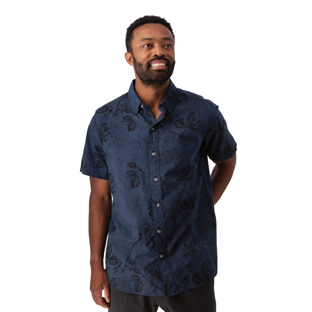 Old Ranch Men's Ethan Shirt-Men's - Clothing - Tops-Old Ranch-Navy-M-Appalachian Outfitters
