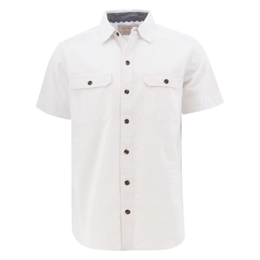 Old Ranch Men's Fennec Shirt-Men's - Clothing - Tops-Old Ranch-White-M-Appalachian Outfitters