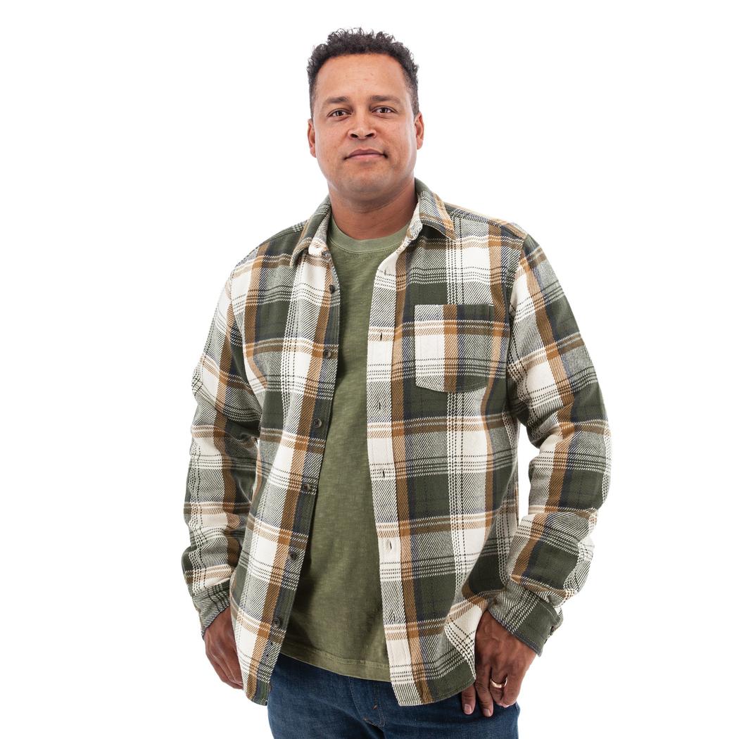 Old Ranch Men's Miles Shirt 25-Men's - Clothing - Tops-Old Ranch-Thyme-M-Appalachian Outfitters
