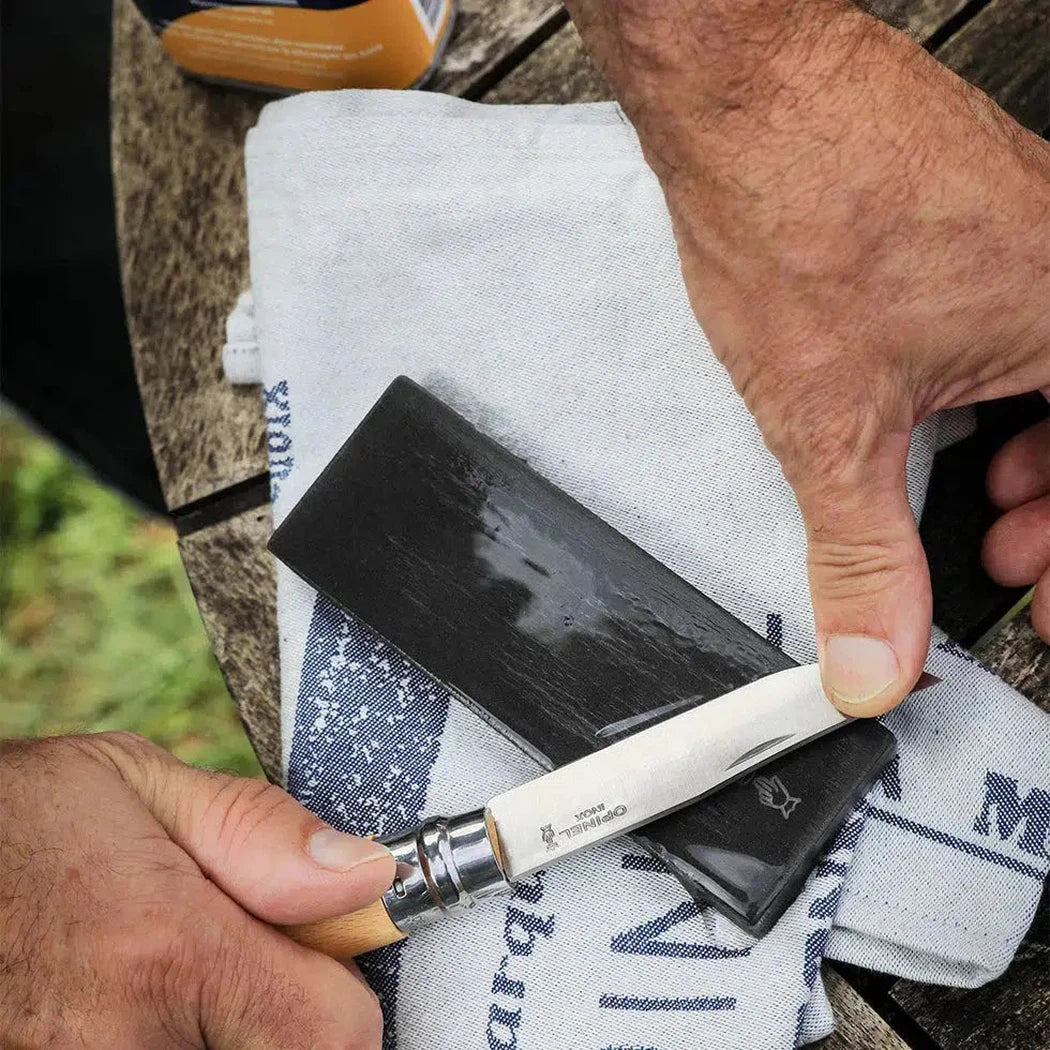 Opinel Large Natural Sharpening Whetstone - 5.5in-Camping - Accessories - Knife & Axe Accessories-Opinel-Appalachian Outfitters
