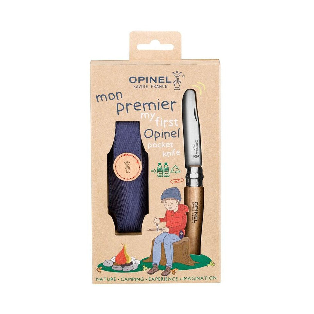 Opinel-No. 7 My First Opinel and Sheath Kit-Appalachian Outfitters