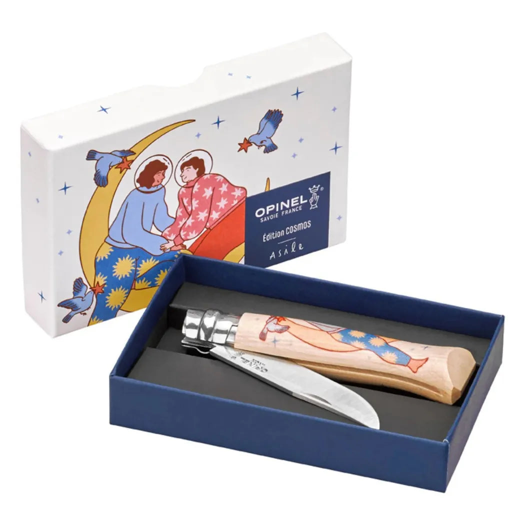 Opinel No.08 Artist Limited V Cosmos Edition - Asile-Camping - Accessories - Knives-Opinel-Appalachian Outfitters