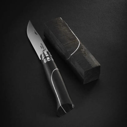 Opinel No.08 Ellipse Ebony Folding Knife-Camping - Accessories - Knives-Opinel-Appalachian Outfitters