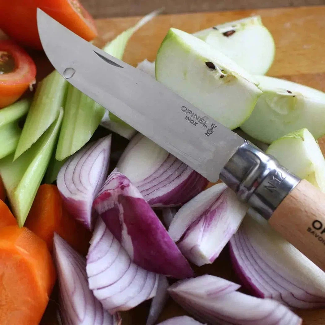 Opinel No.12 Stainless Steel Folding Knife-Camping - Accessories - Knives-Opinel-Appalachian Outfitters
