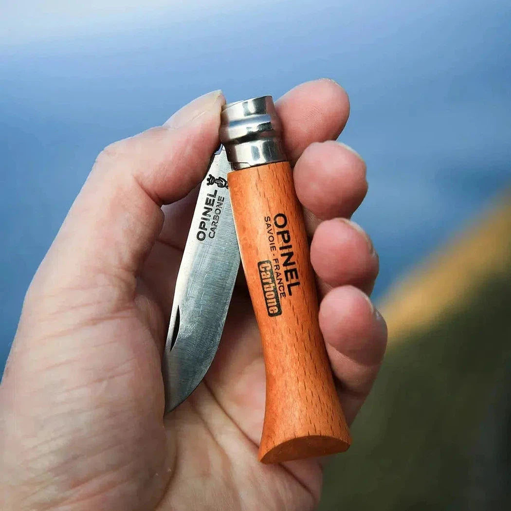 Opinel No.8 Carbon & Sheath Gift Box-Camping - Accessories - Knives-Opinel-Appalachian Outfitters