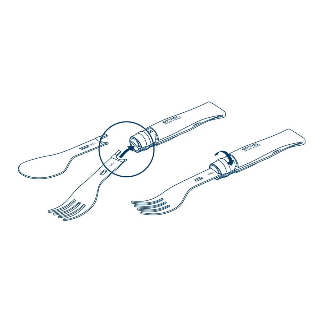 Opinel Picnic Plus Cutlery Insert-Camping - Accessories-Opinel-Appalachian Outfitters