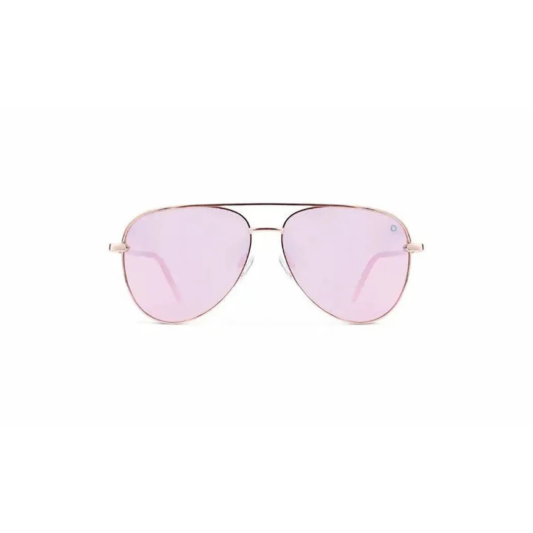 Optic Nerve Flatscreen Rose Gold - Smoke Lens / Gold Mirror-Accessories - Eyewear - Sunglasses-Optic Nerve-Appalachian Outfitters