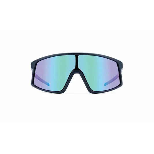 Optic Nerve Gravel Cat Matte Black w/ Polarized Smoke Lens Green Mirror-Accessories - Eyewear - Sunglasses-Optic Nerve-Appalachian Outfitters