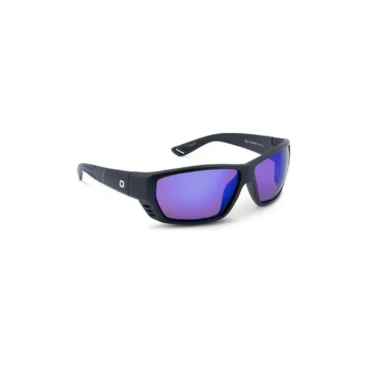 Optic Nerve Yampa-Accessories - Eyewear - Sunglasses-Optic Nerve-Matte Black-Polarized Brown Lens Blue Mirror-Appalachian Outfitters
