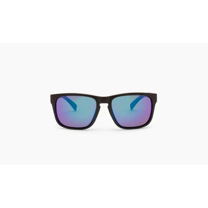 Optic Nerve Ziggy-Accessories - Sunglasses-Optic Nerve-Matte Black-Smoke w/ Green Mirror-Appalachian Outfitters
