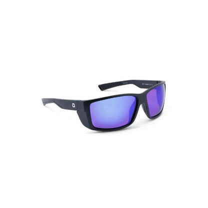 Optic Nerve Staunton XL-Accessories - Eyewear - Sunglasses-Matte Black-Polarized Brown Lens Blue Mirror-Appalachian Outfitters