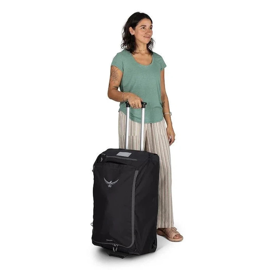Osprey Daylite Wheeled Duffel 85-Travel - Luggage-Osprey-Black-Appalachian Outfitters