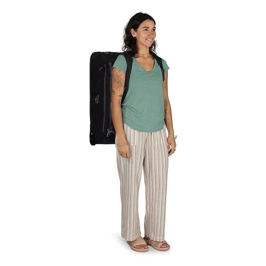 Osprey Daylite Wheeled Duffel 85-Travel - Luggage-Osprey-Black-Appalachian Outfitters