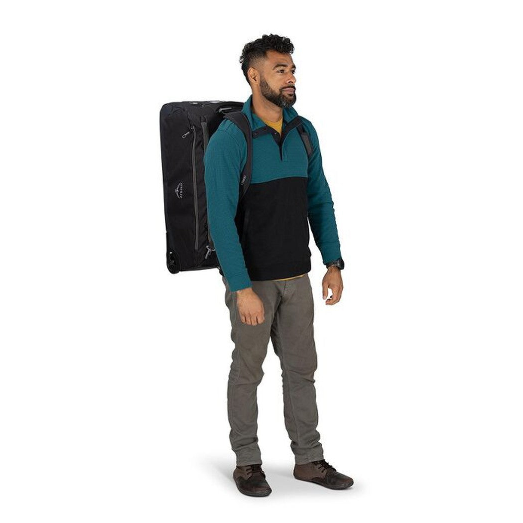 Osprey Daylite Wheeled Duffel 85-Travel - Luggage-Osprey-Black-Appalachian Outfitters