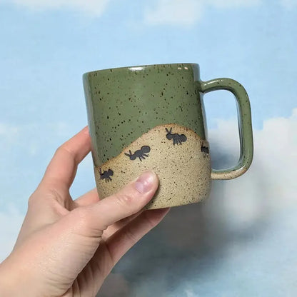 Osso Ceramics Ants On A Hill Mug-Camping - Cooking - Dishware-Osso Ceramics-Appalachian Outfitters