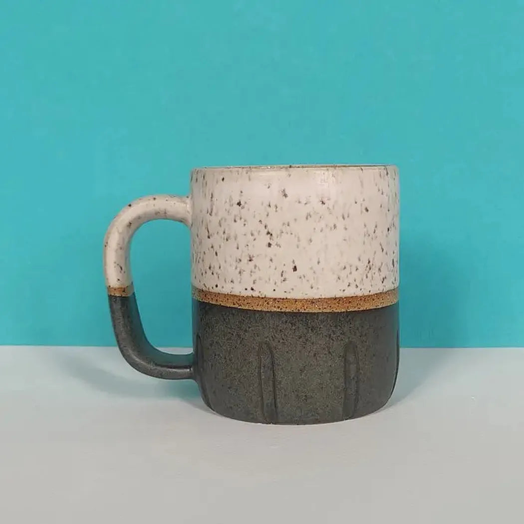 Osso Ceramics Black and White Cookie Mug-Camping - Cooking - Dishware-Osso Ceramics-Appalachian Outfitters
