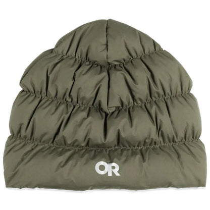 Outdoor Research Coldfront Down Beanie-Accessories - Hats - Unisex-Ranger Green-S-M-Appalachian Outfitters