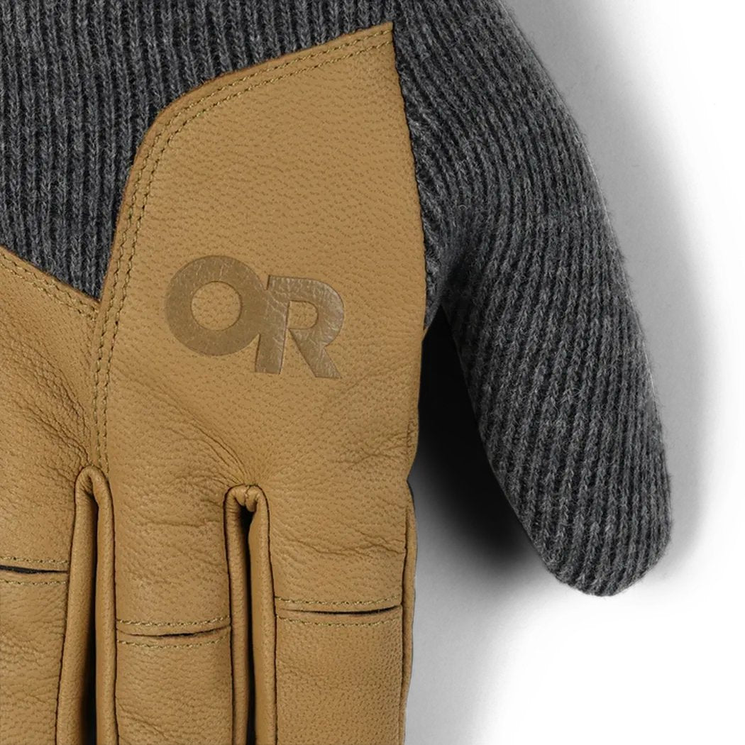 Outdoor Research Men's Flurry Leather Gloves-Accessories - Gloves - Men's-Appalachian Outfitters