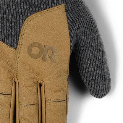 Outdoor Research Men's Flurry Leather Gloves-Accessories - Gloves - Men's-Appalachian Outfitters