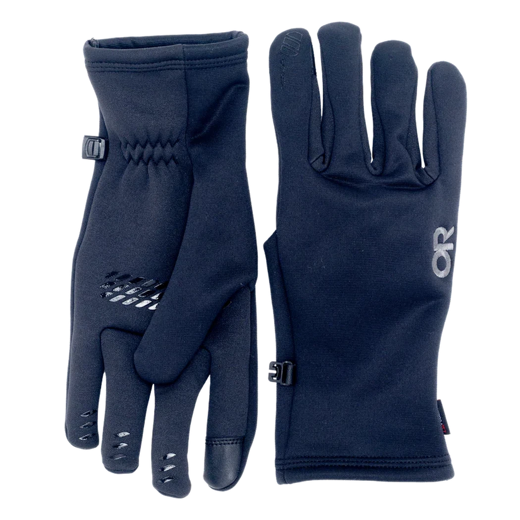 Outdoor Research Men's Backstop Sensor Windpro Gloves-Accessories - Gloves - Men's-Outdoor Research-Black-M-Appalachian Outfitters
