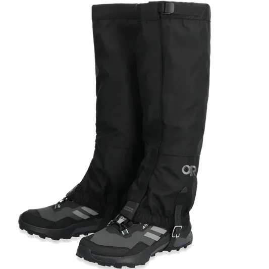 Outdoor Research Men's Rocky Mountains High Gaiters-Accessories - Gaiters-Outdoor Research-Black-M-Appalachian Outfitters